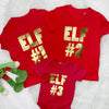3 Little Elves - Matching Sibling Christmas Outfits - Lovetree Design