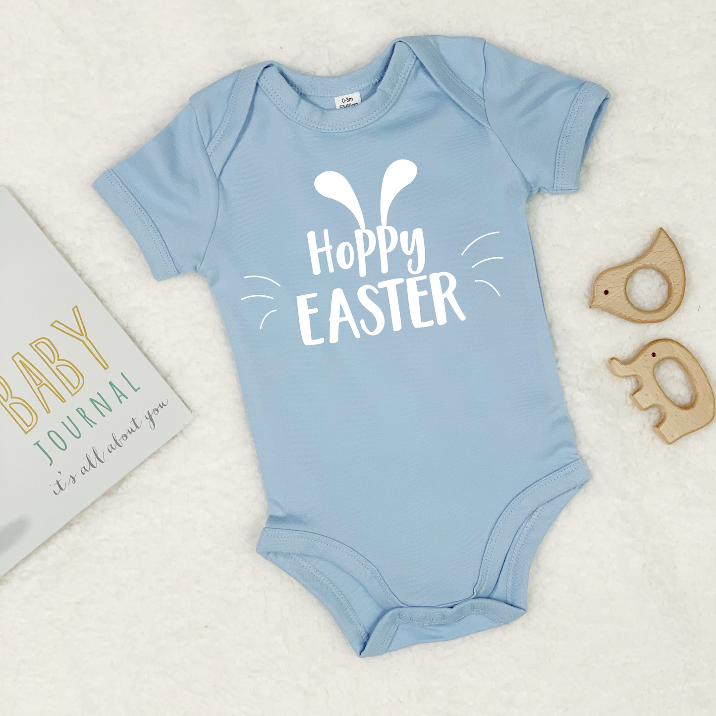 Hoppy Easter Bunny Babygrow - Lovetree Design