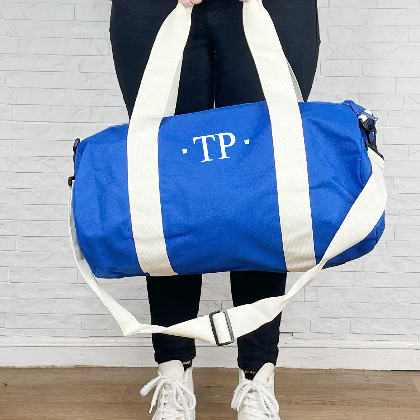 Personalised Women's Holdall Bag With Initials - Lovetree Design