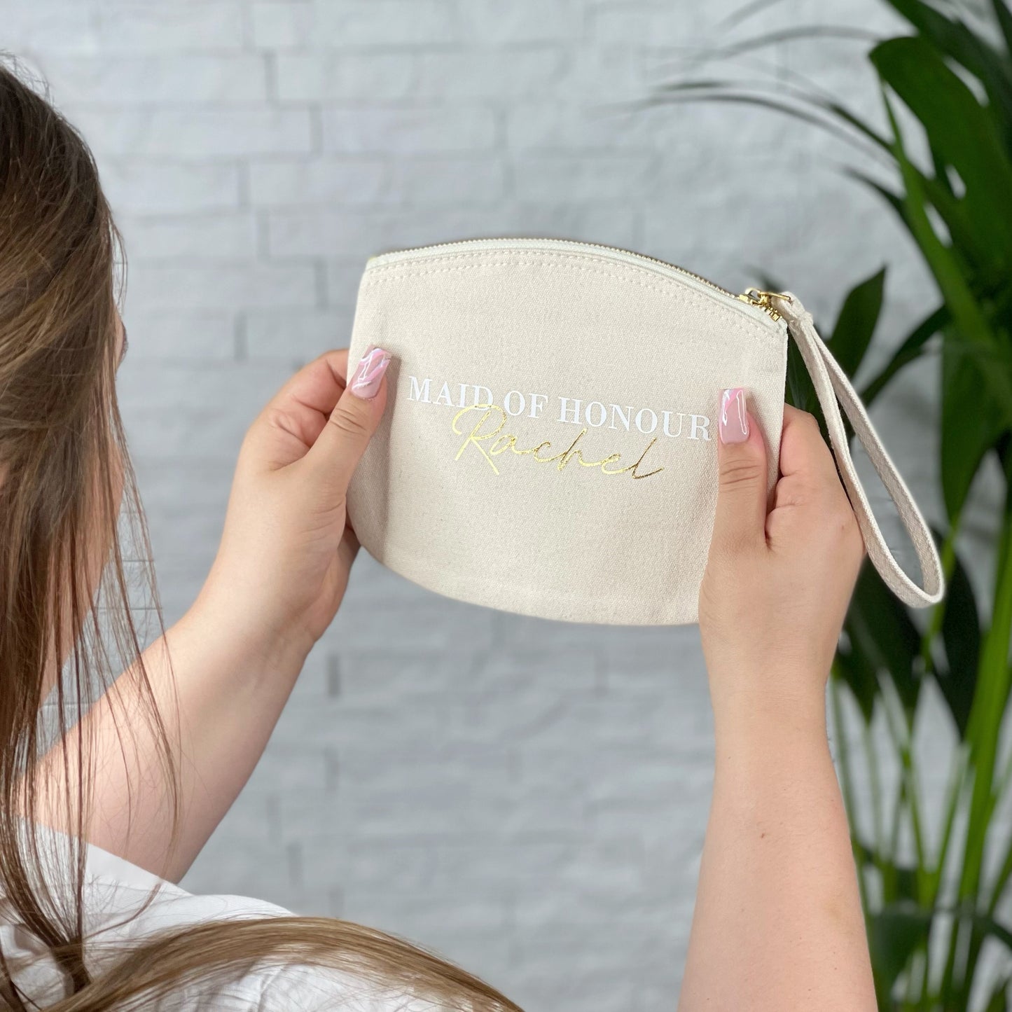 Mother Of The Bride Personalised Wedding Make Up Bag - Lovetree Design