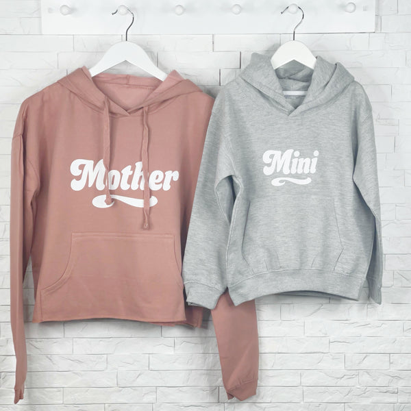 Matching hoodies for outlet mom and daughter