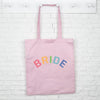 Bride Rainbow Tote Bag - Lovetree Design