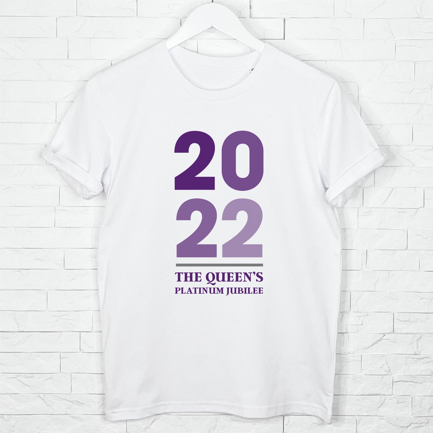 Queen's Platinum Jubilee 2022 Adult T Shirt - Lovetree Design