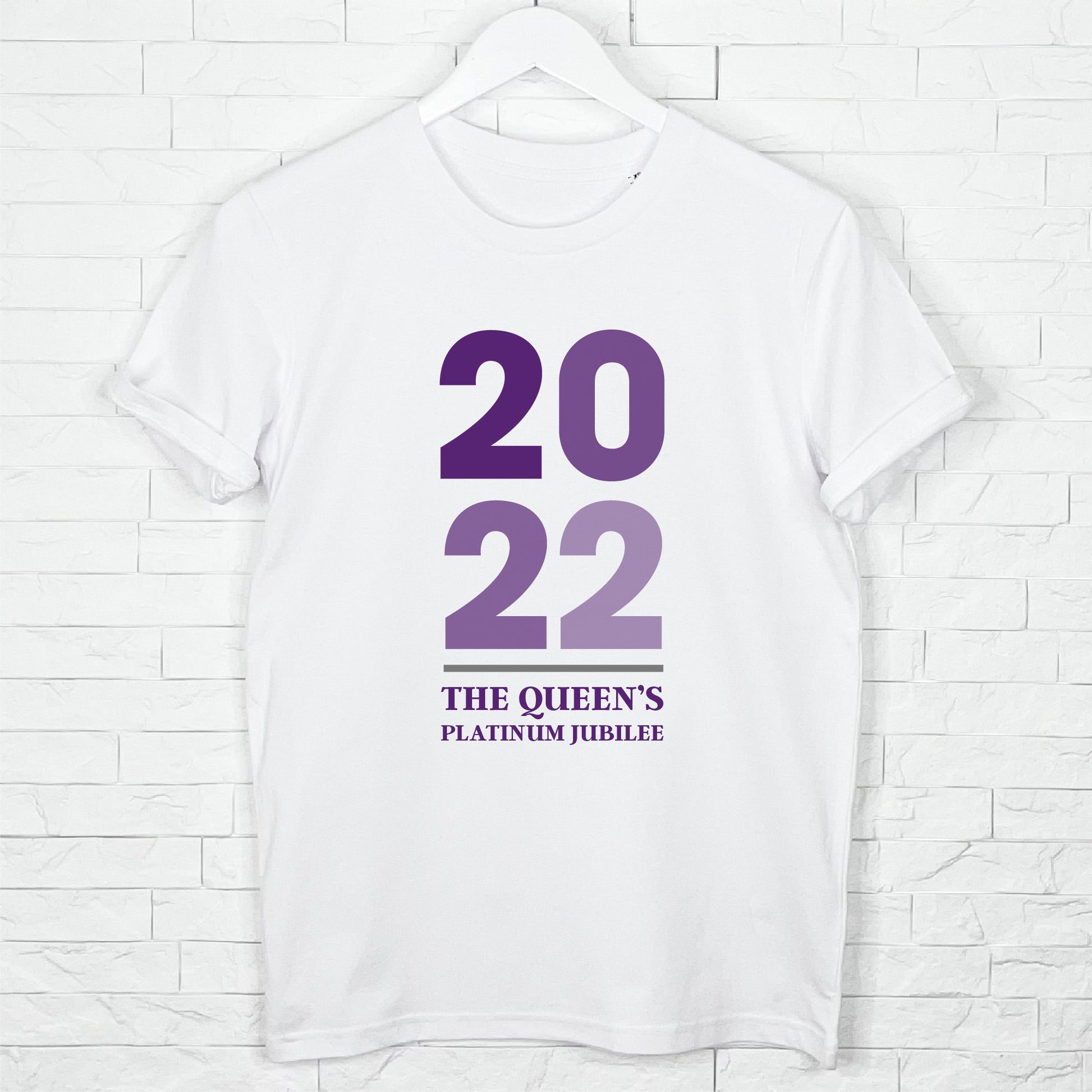 Queen's Platinum Jubilee 2022 Adult T Shirt - Lovetree Design