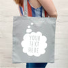 Personalised Thought Bubble Tote Bag - Lovetree Design