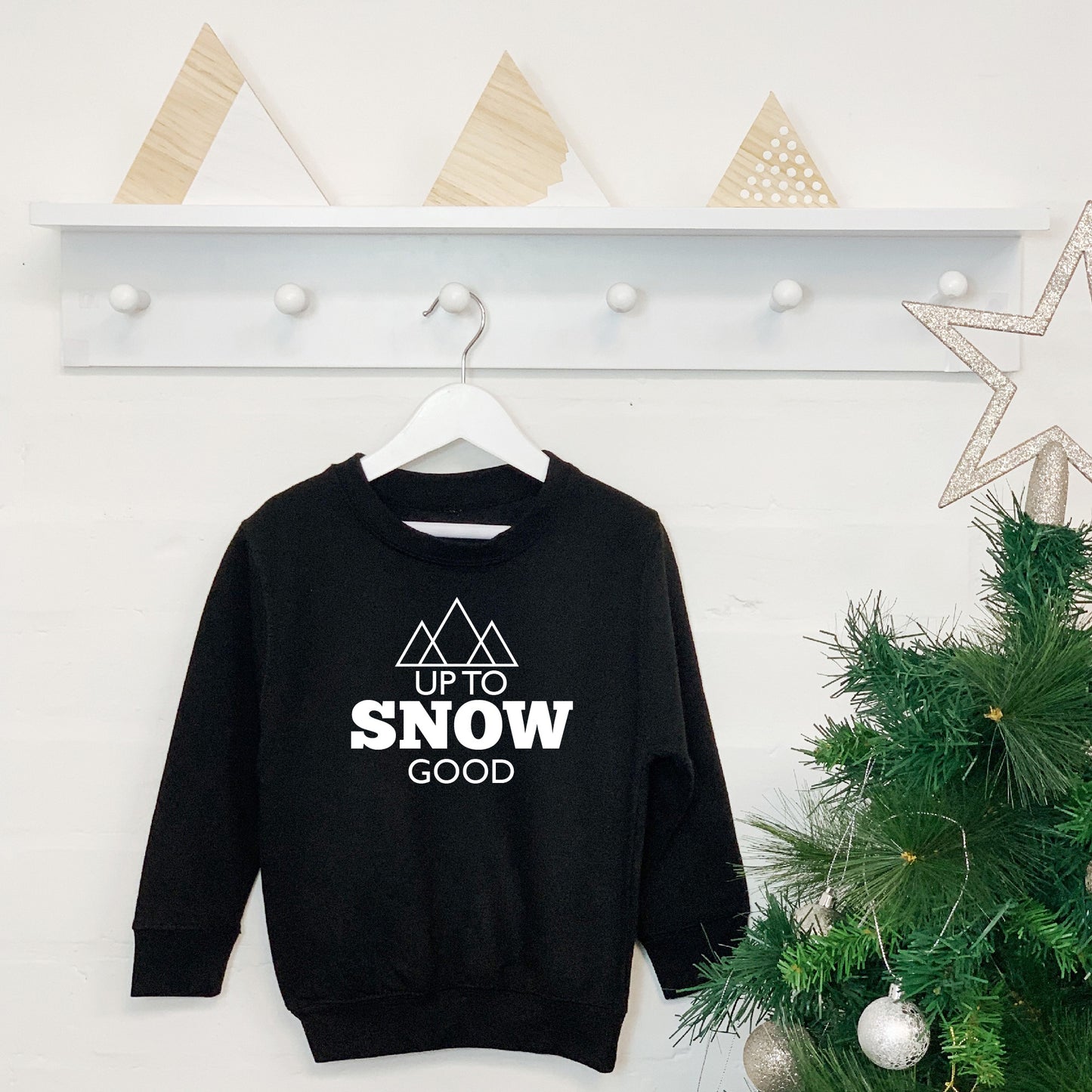Up To Snow Good Kids Christmas Jumper - Lovetree Design