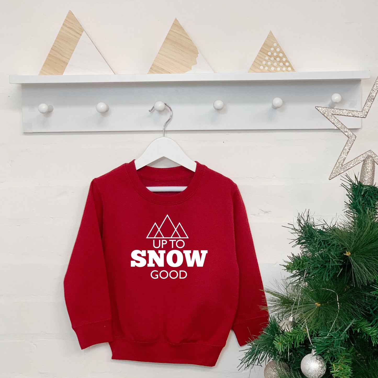 Up To Snow Good Kids Christmas Jumper - Lovetree Design