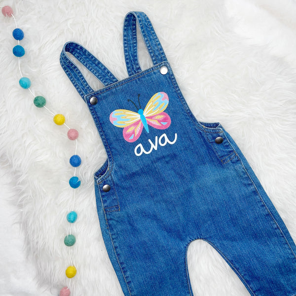 Baby girl best sale jeans dungarees