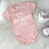Daddy You're The Best! Happy 1st Father's Day Babygrow - Lovetree Design