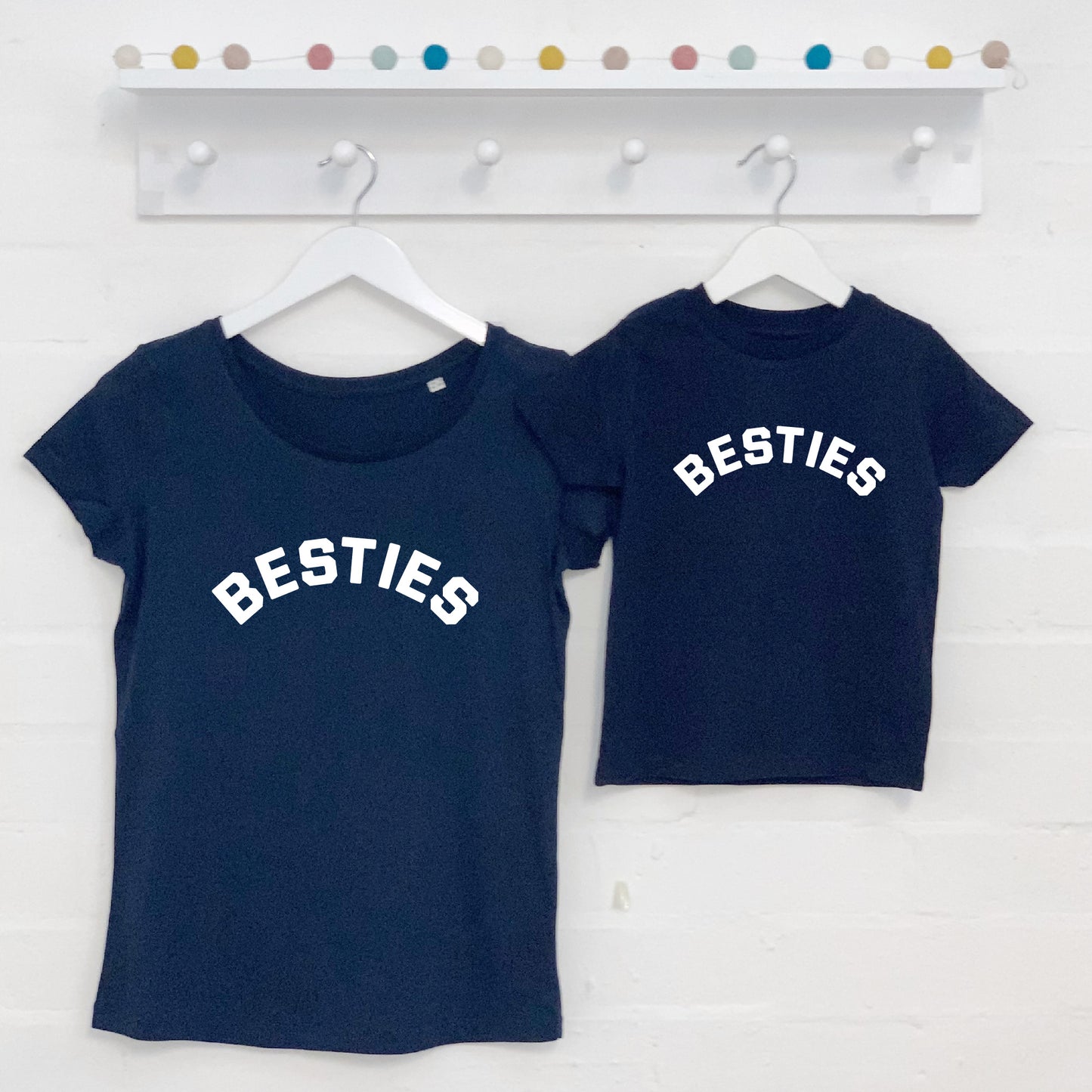 Besties Mother And Child Matching T Shirt Set - Lovetree Design