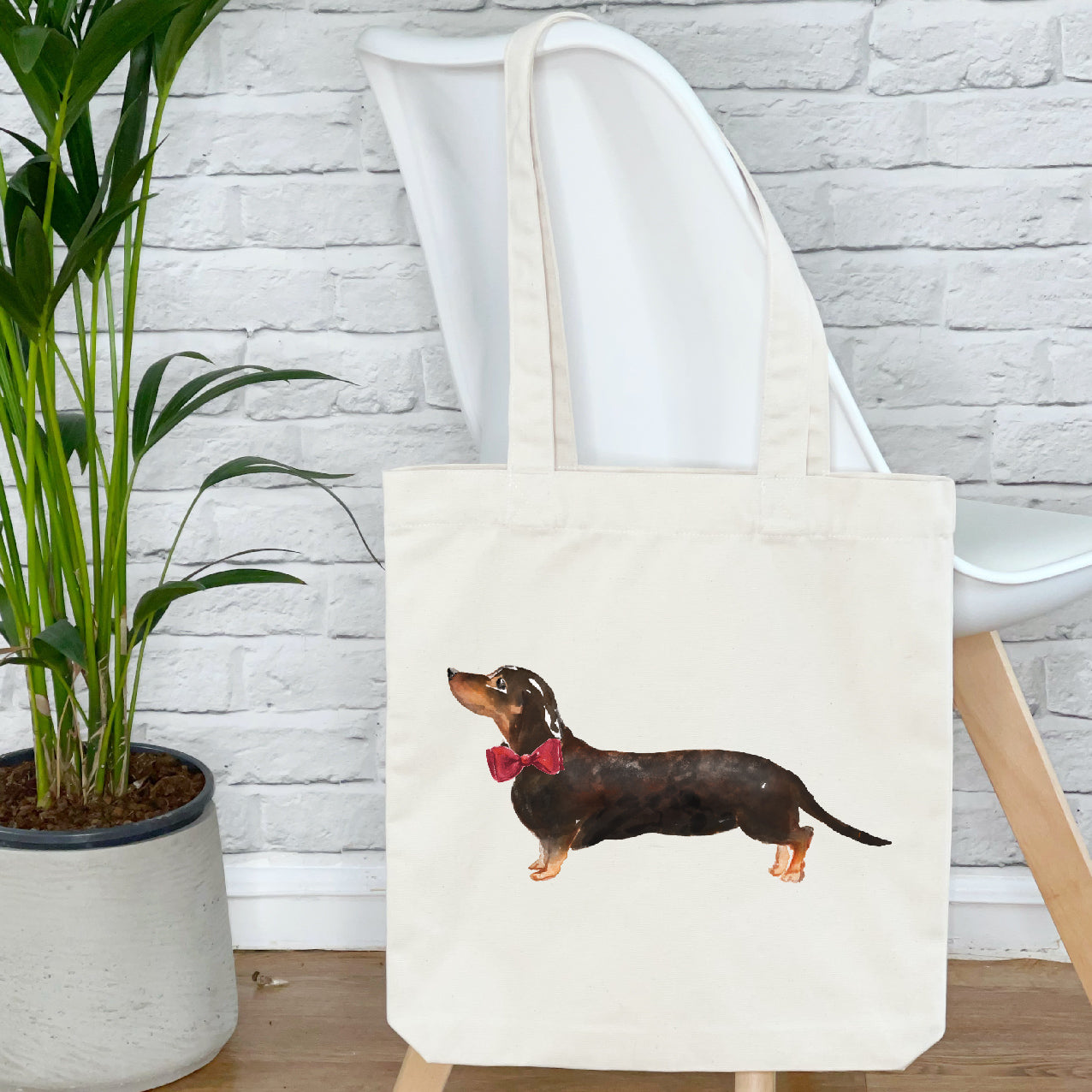 Dachshund/Sausage Dog Tote Bag - Lovetree Design