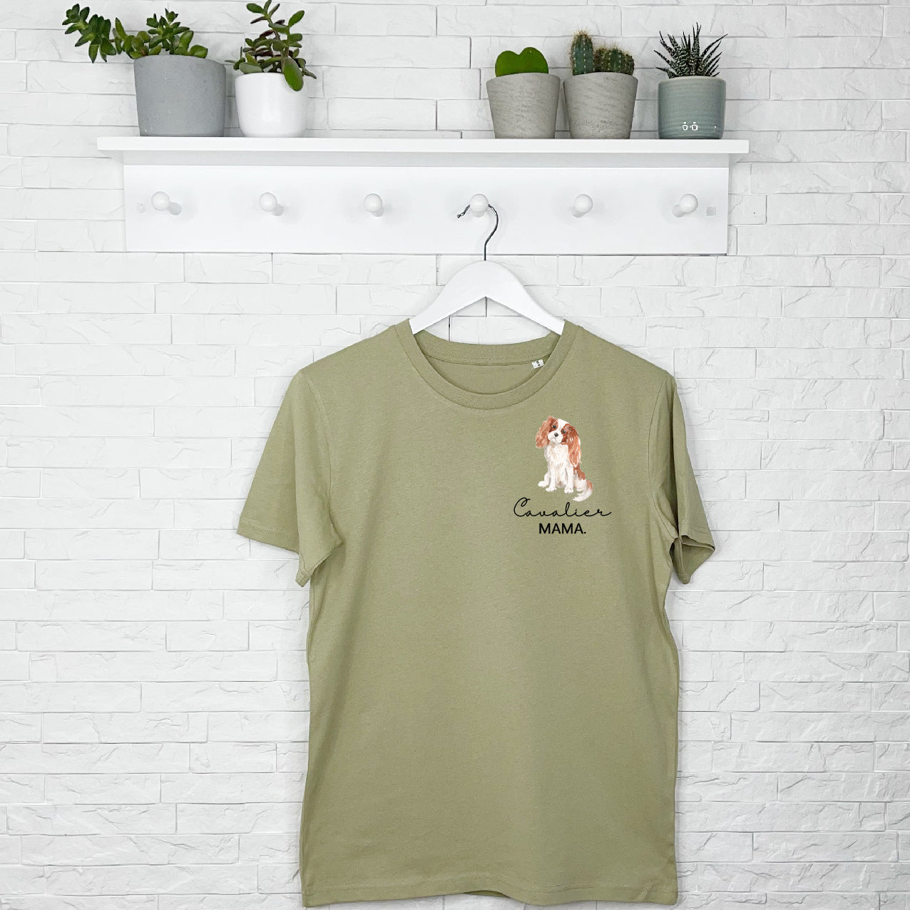 Cavalier King Charles Spaniel Mama T Shirt - Lovetree Design