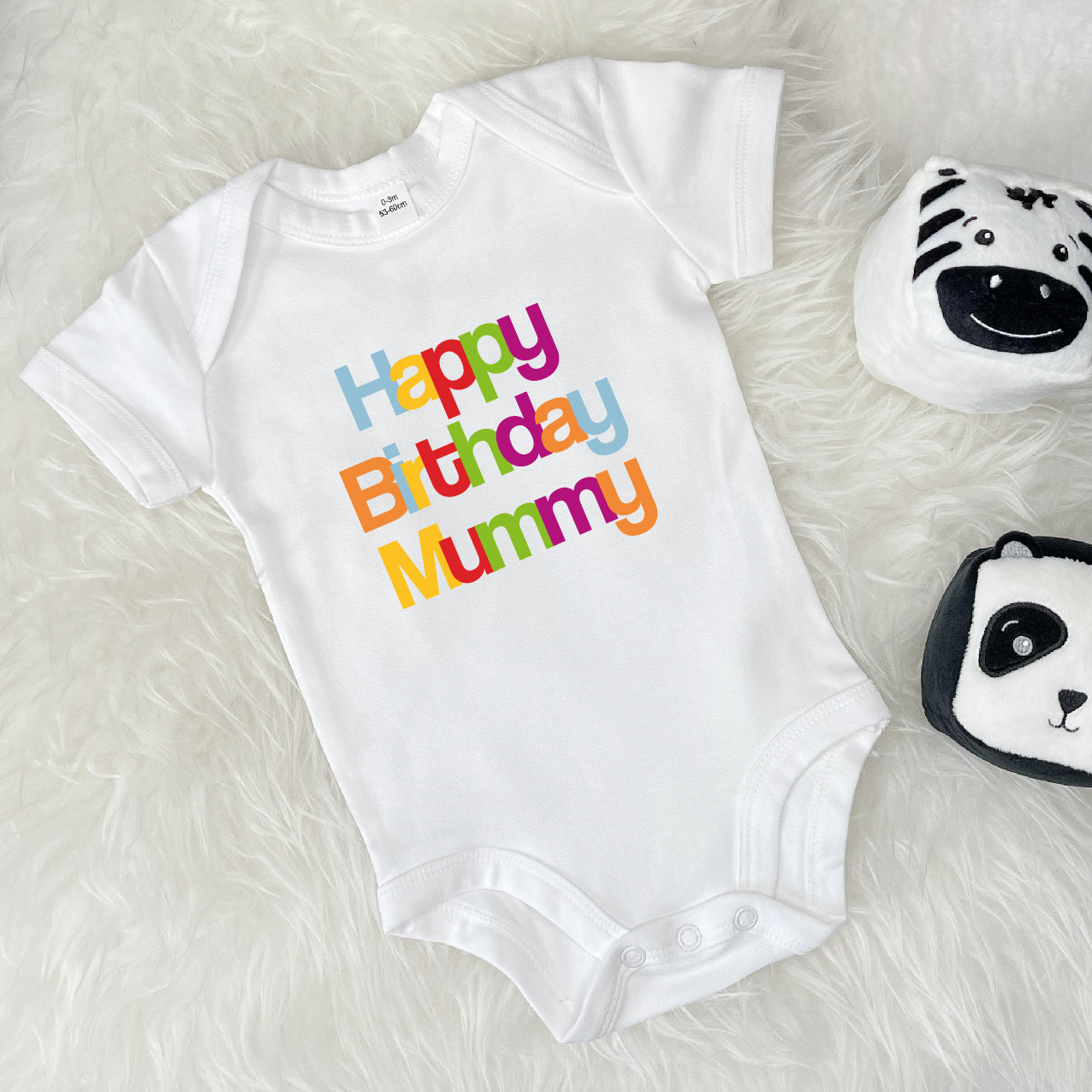 Happy Birthday Babygrow - Lovetree Design