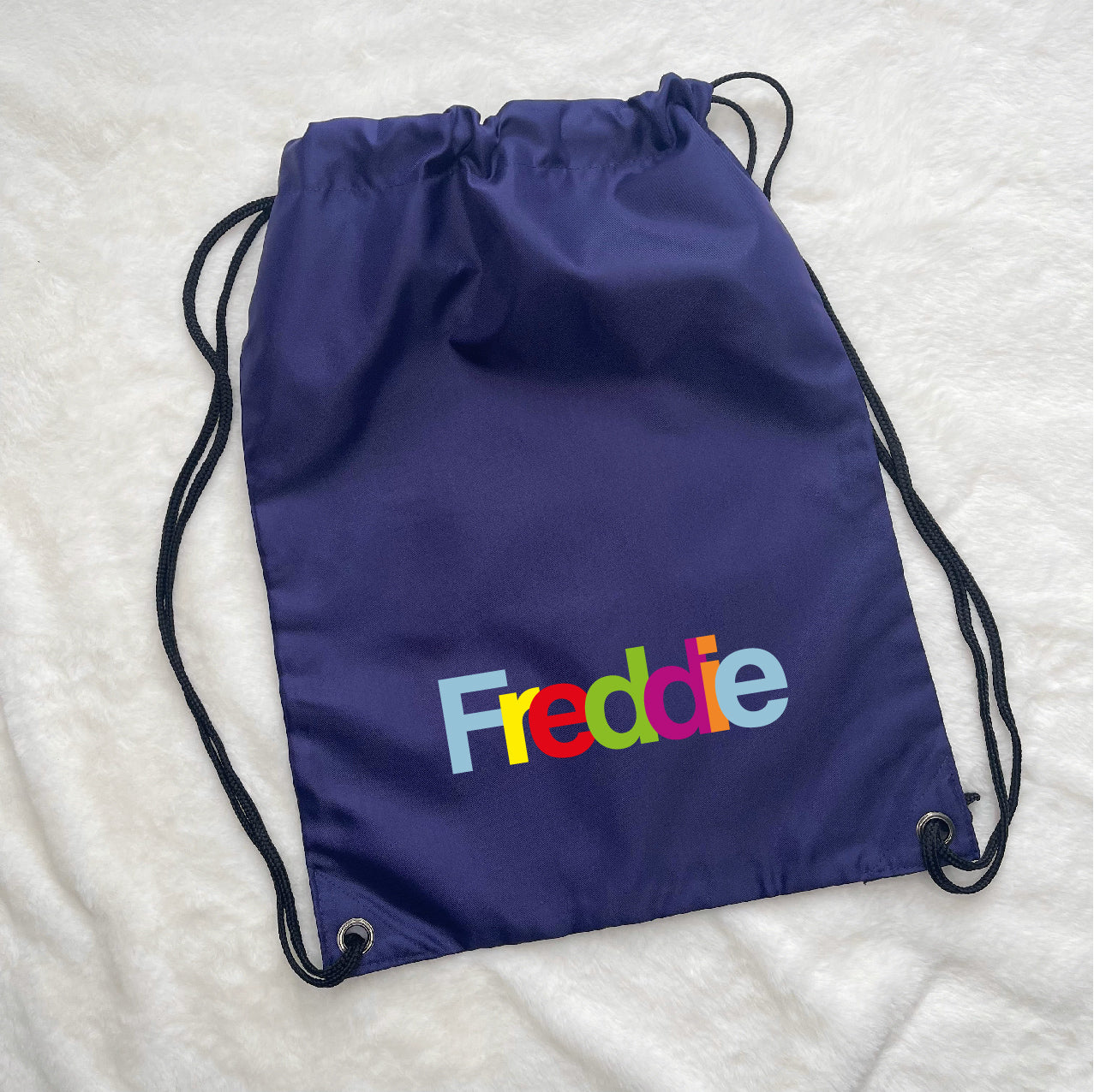 Multicoloured Name Personalised Pe Kit / Gym Bag - Lovetree Design