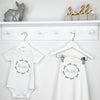 Bunny Personalised Baby Blanket And Babygrow Gift Set - Lovetree Design
