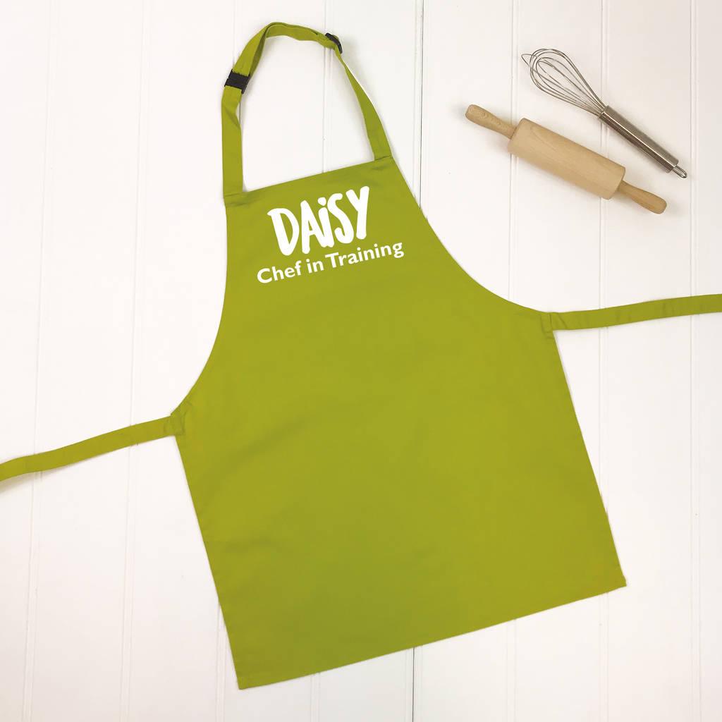 Chef In Training Personalised Kids Apron - Lovetree Design