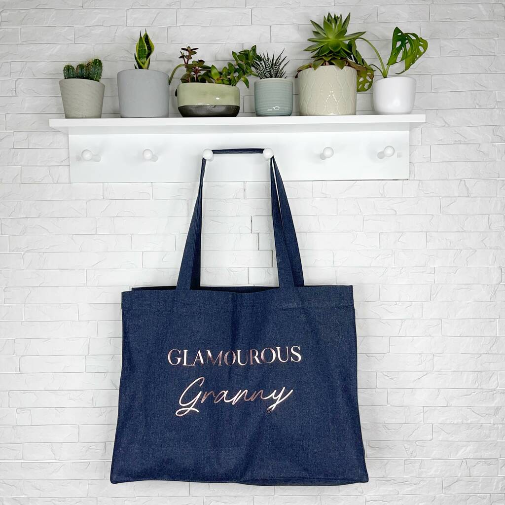 Glamourous Grandma Tote Bag - Lovetree Design