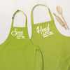 Head Chef And Sous Chef Matching Apron Set - Lovetree Design
