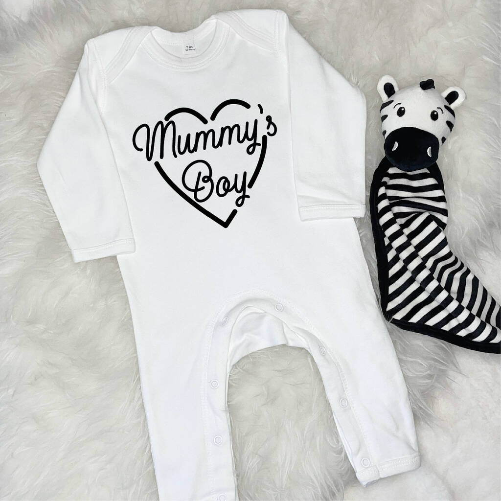 Mummy's Girl Babygrow With Heart - Lovetree Design
