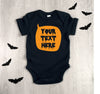 Personalised Halloween Speech Bubble Babygrow - Lovetree Design