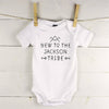 Personalised New To The Tribe Babygrow - Lovetree Design