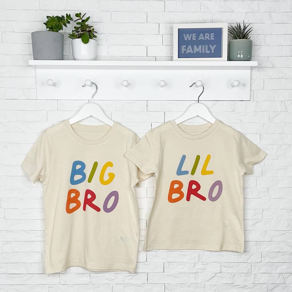 Rainbow Matching Sibling T Shirt Set - Lovetree Design