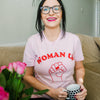 Woman Up! Feminist Slogan T Shirt - Lovetree Design