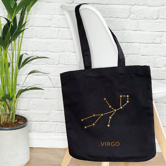 Zodiac Constellations Star Sign Tote Bag - Lovetree Design