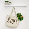 Personalised Animal Print Organic Cotton Bag - Lovetree Design