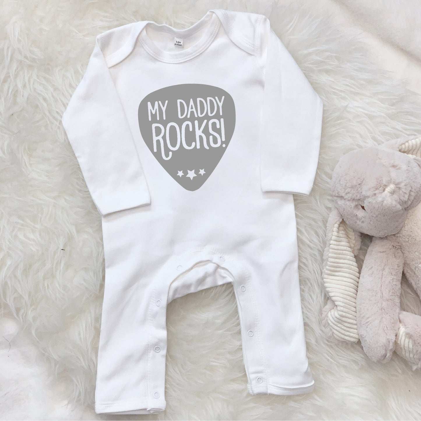 My Daddy Rocks Babygrow - Lovetree Design