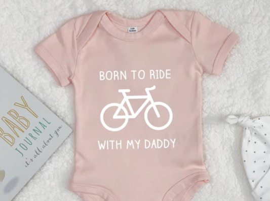 Baby was born to ride 🚴‍♀️  🍼