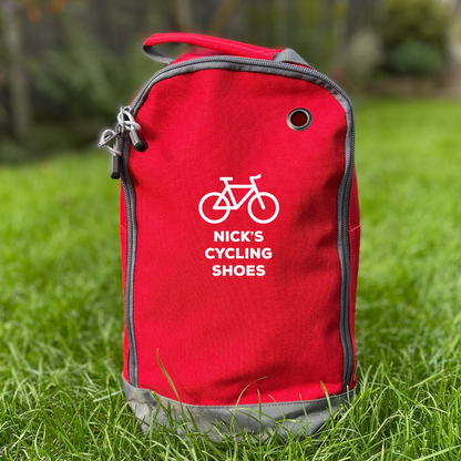 Personalised Cycling Shoes Boot Bag