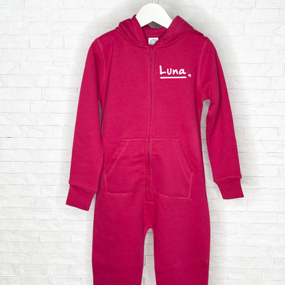 Kids Personalised Onesie Name With Star