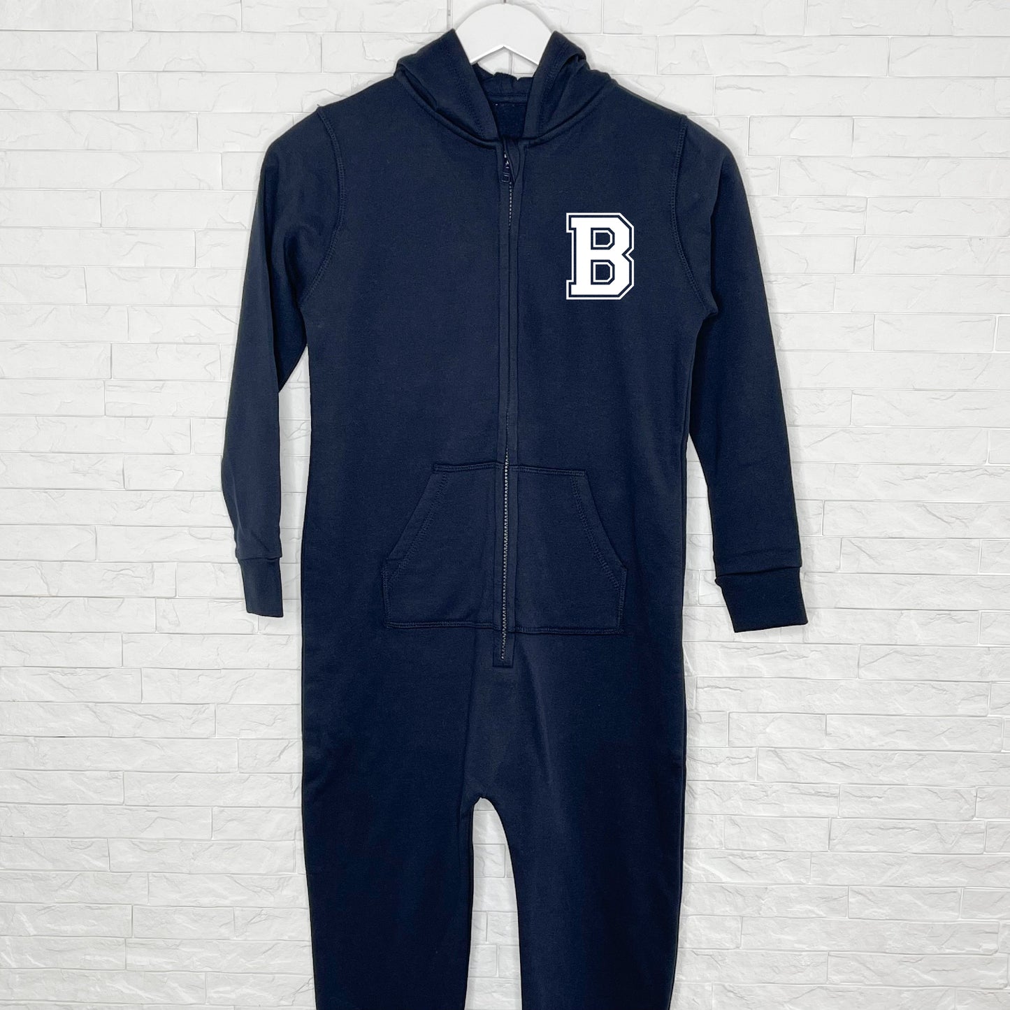 Kids Personalised Varsity Onesie