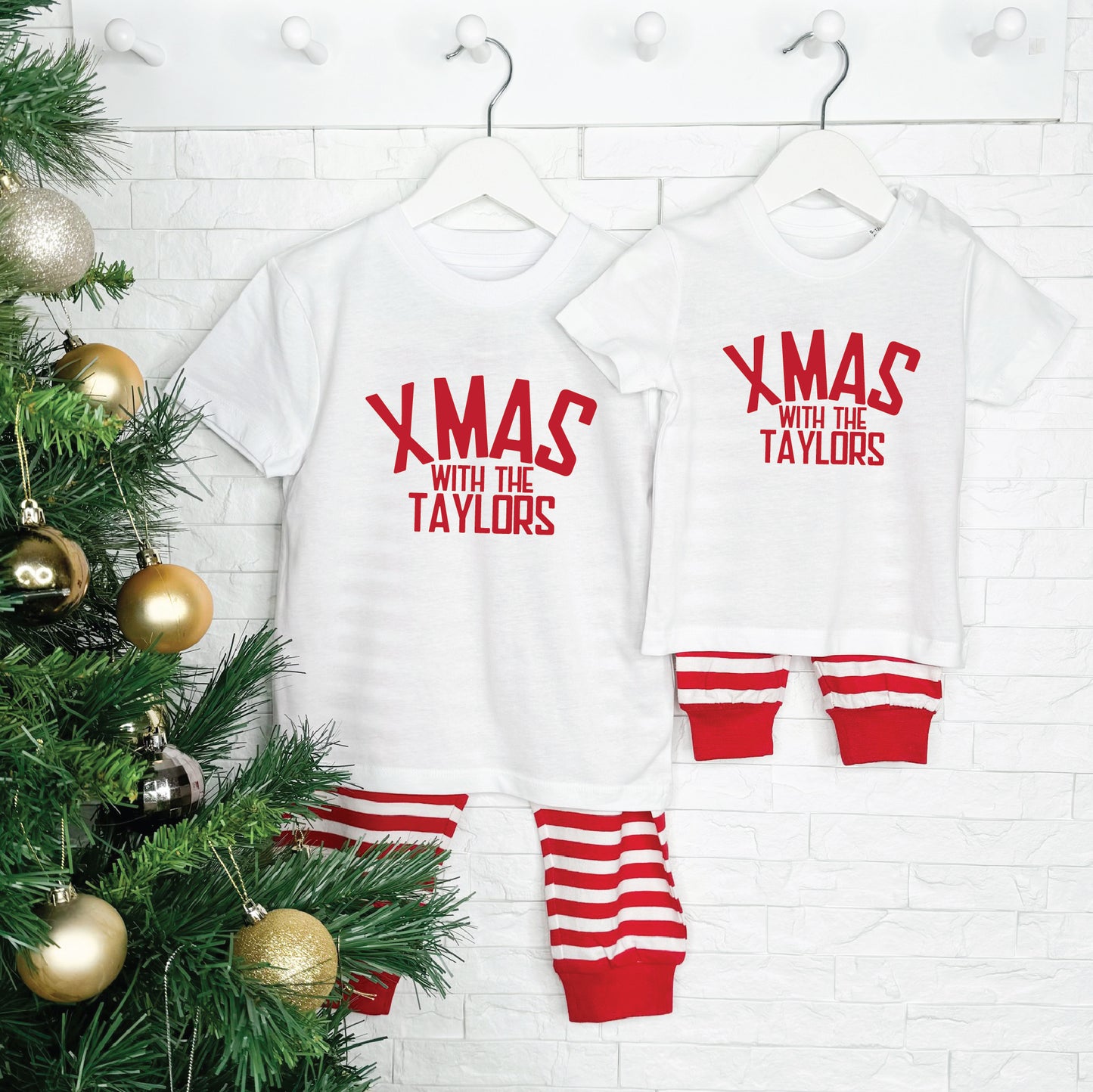 Xmas With The…Personalised Family Pj Set Adult Size