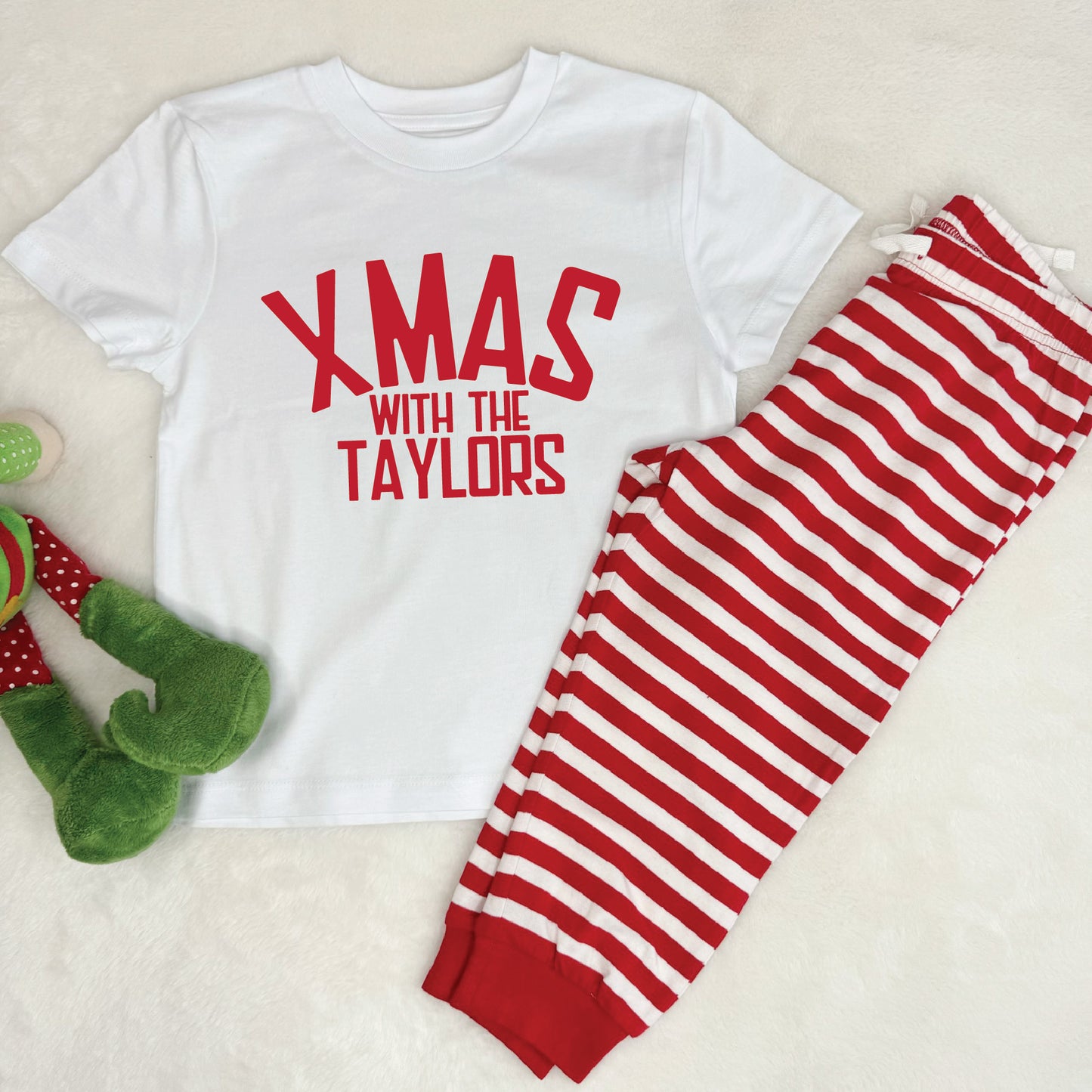 Xmas With The…Personalised Family Pj Set Kid's size