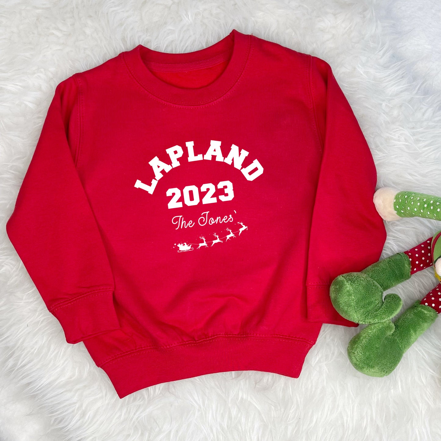 Family Lapland Matching Christmas Jumpers Set