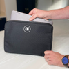 Personalised Laptop Case With Initials In Circle