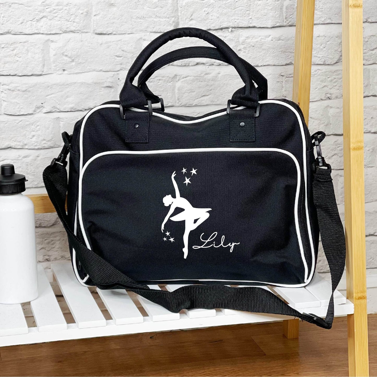 Ballerina With Stars Personalised Dance Bag