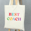 Best Teacher Ever Bright Tote Bag