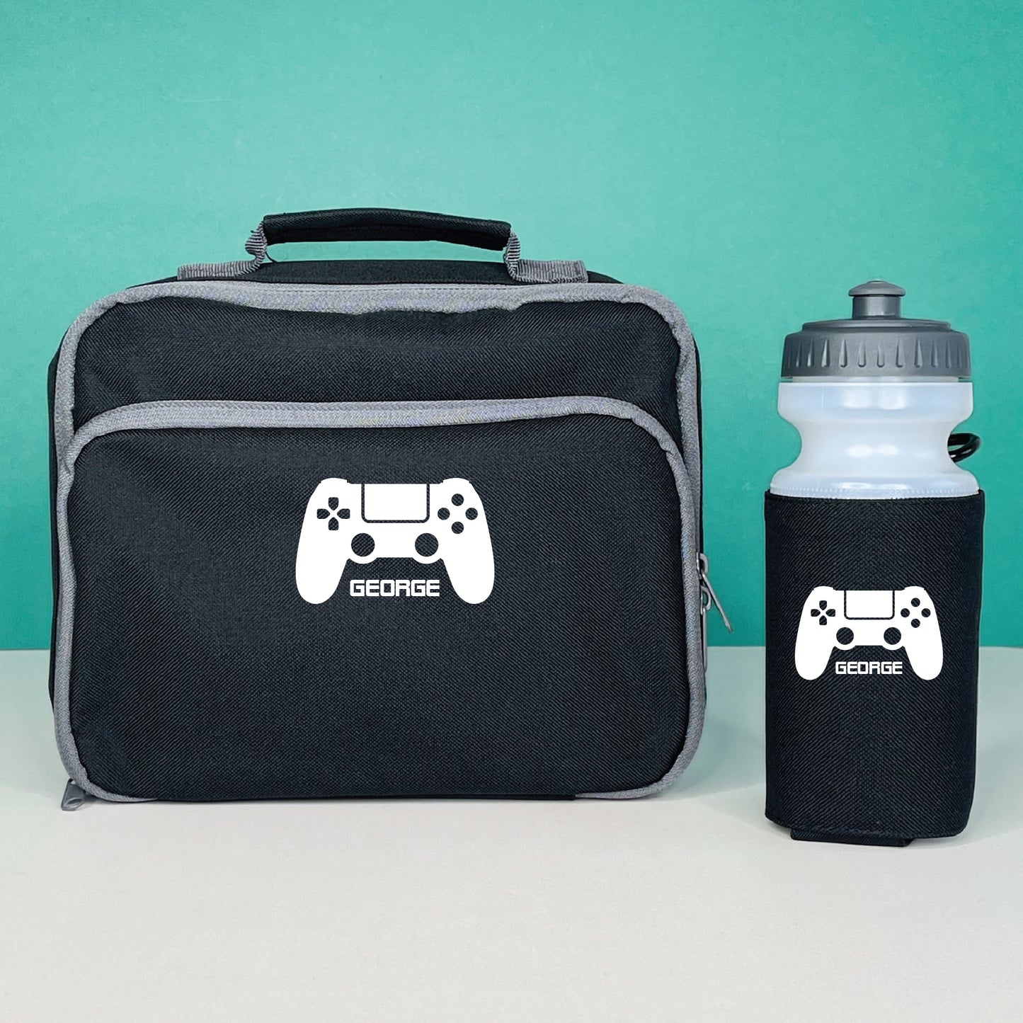 Kids Personalised Gamer Lunch Box