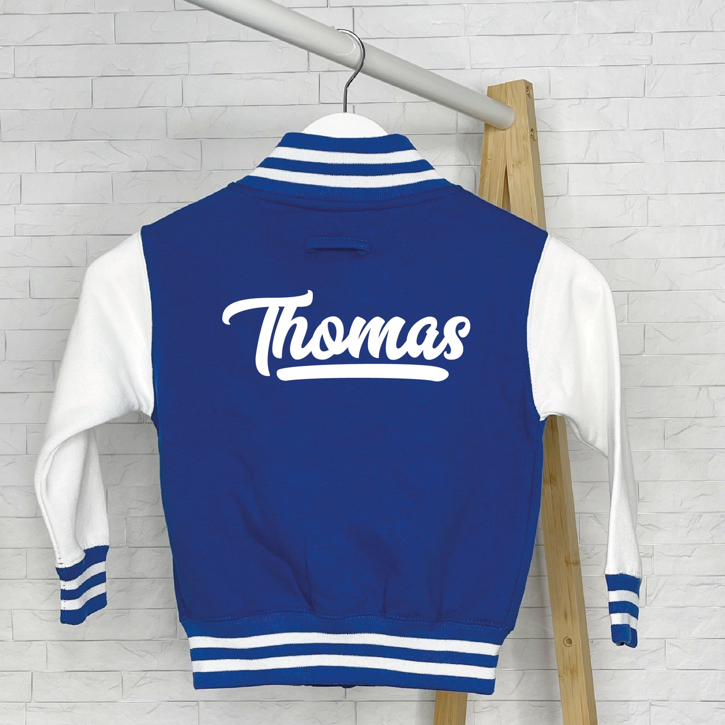 Kids Personalised Varsity Jacket