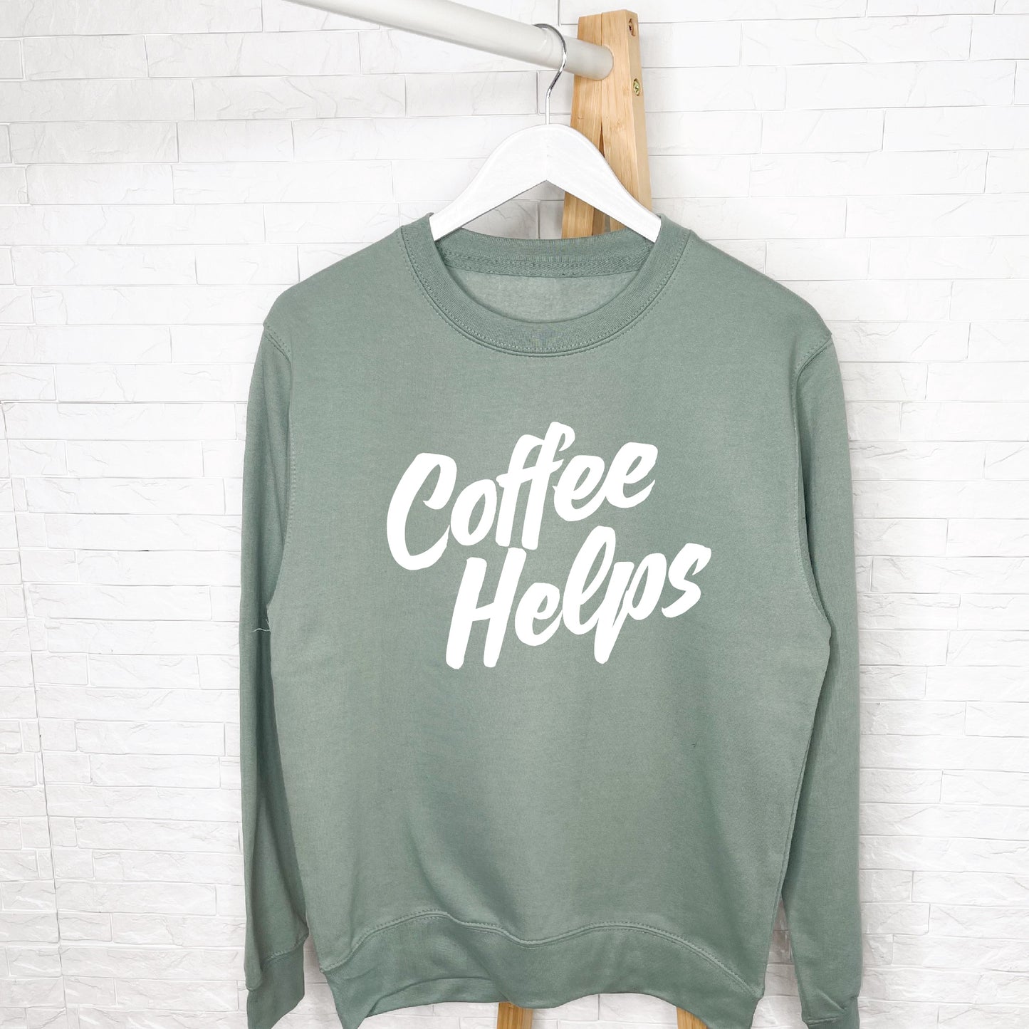 Coffee Helps Sweatshirt