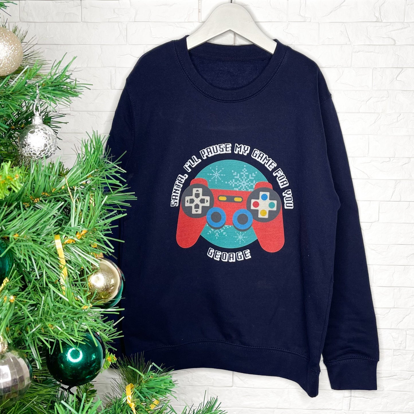 Gamer Kids Christmas Jumper