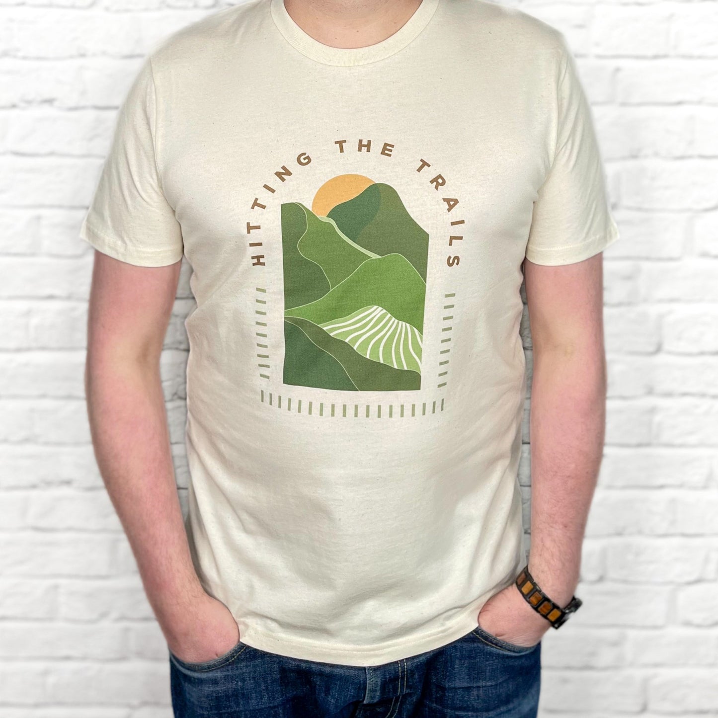 Hitting The Trails Trail Running T Shirt