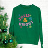 Jolly And Bright Christmas Jumper