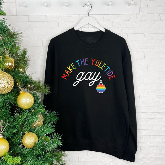 Make The Yuletide Gay Lgbt+ Christmas Jumper