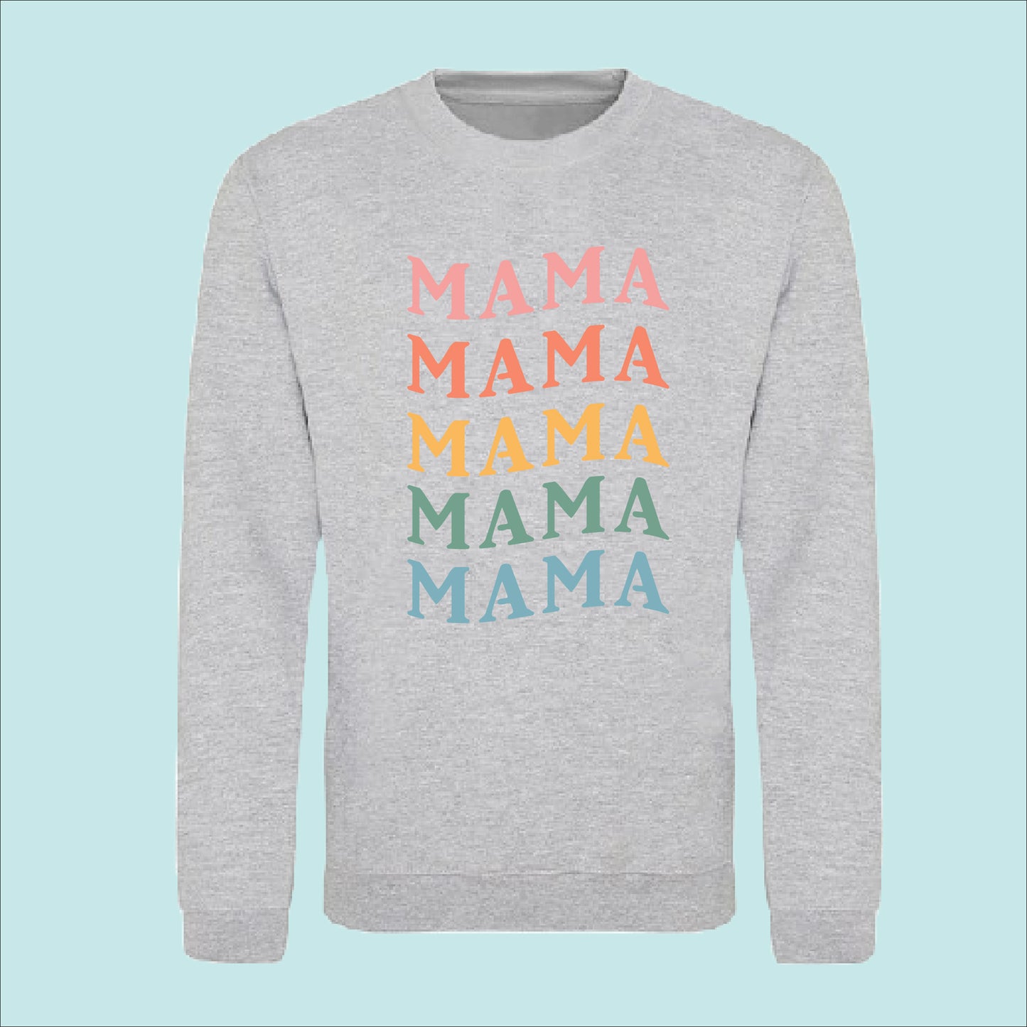 Mother And Child Rainbow Sweatshirt Set