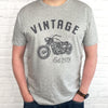 Men's Personalised Vintage Motor Bike T Shirt