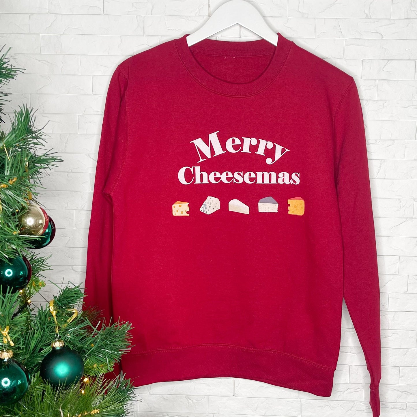 Merry Cheesemas Christmas Jumper